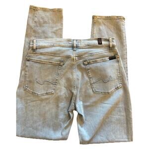 7 For All‎ Mankind Men’s Adrien Jeans Size 33 Light Wash NWOT MRSP $168